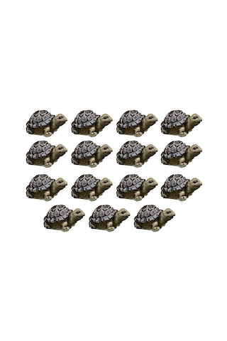 Minyatür Bahçe Süsü Mikro Peyzaj Süsü Bahçe Kaplumbağa Süsü Masaü