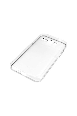 Samsung Uyumlu Galaxy J2 Prime Kılıf Zore Süper Silikon Kapak Renksiz