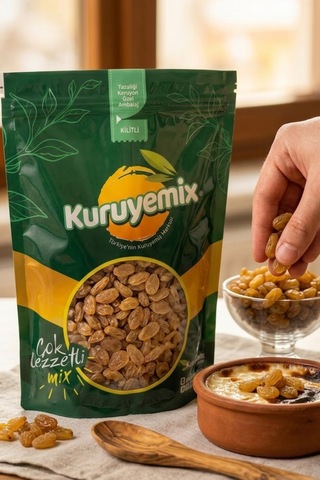 Birinci Sınıf Kuru Üzüm - Doğal, Taptaze Ve Enerji Deposu 1kg 1 KG