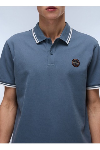 Napapijri Mavi Erkek Relaxed Fit T-shirt Np0a4ıd5g1y1-e-macas Ss 1 Gri