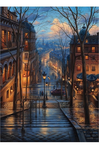 Anatolian 1000 Parçalık Puzzle - Montmartre'de Bahar 3192