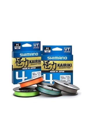 Shimano Kairiki 4 Mantis Green Yeşil 0,19 300mt 4kat İp Misina - Standart