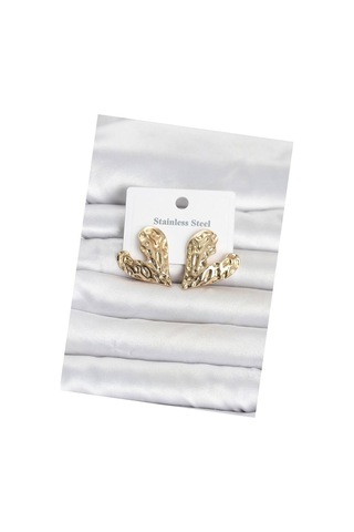 316l Çelik Gold Renk Model Kadın Küpe Tj-bkp11809 Evimdeyokyok