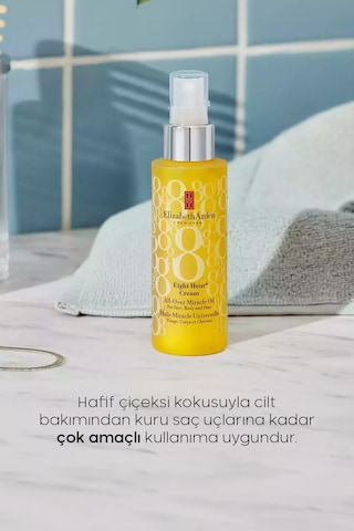 Elizabeth Arden Eight Hour All-Over Miracle Oil Çok Amaçlı Besleyici Yüz Vücut ve Saç Bakım Yağı 100 ML