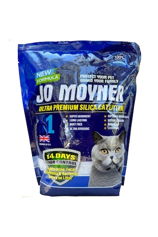 Jo Moyner Premium Silika Kristal Kedi Kumu Silica Kum 3800 ML