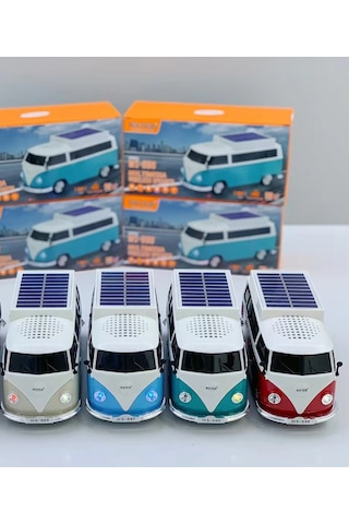 Wster Ws-698 Classic Bus Solar Şarjlı Bluetooth Hoparlör 5w