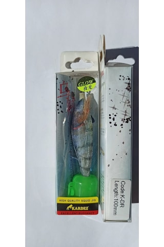 Glow Squid Jig 10 Cm Fosforlu Kalamar Zokası 5'li Set