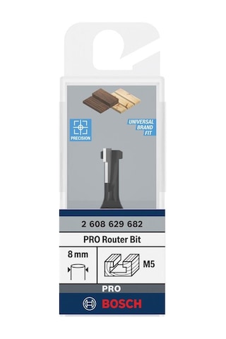 Bosch Pro 8.5x6.5 Mm Ahşap T Oluk Açma Freze Ucu 2608629682