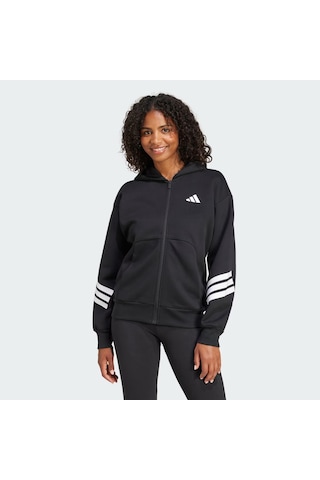 Adidas Future Icons 3-stripes Full-zip Kadın Sweatshirt C-adıje0171b30a00 Siyah