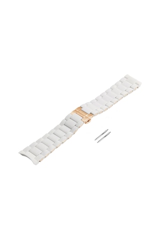 Emporio Armani Ar5919 Beyaz Silikon Kaplama Saat Kordonu