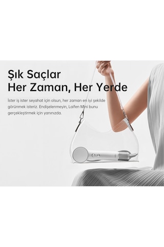 Laifen Mini Saç Kurutma Makinesi - Beyaz