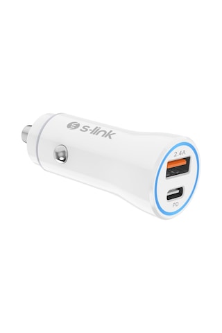 S-link Sl-ac55pd 32 W Çakmaklık Araç Şarj Aleti