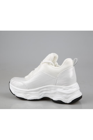 Guja 23k302 Dolgu Topuk Beyaz Kadın Sneakers 001