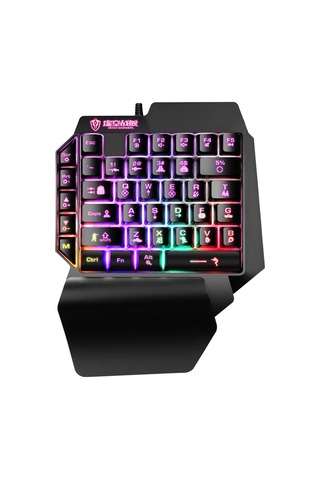 Lemestar 39 Tuşlu Usb Aydınlatmalı Taşınabilir Oyun Klavyesi - E-spor Ve Dizüstü Bilgisayarlar İçin