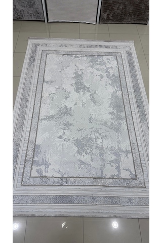 Safyün Halı Kadife Kf470 Gri 200 X 290 Renkli