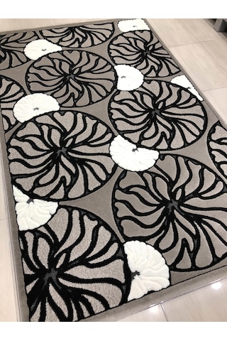 Kaşmir Halı Jade 146X233 Z 002-02 Gri Beyaz 4 M2 Halı !
