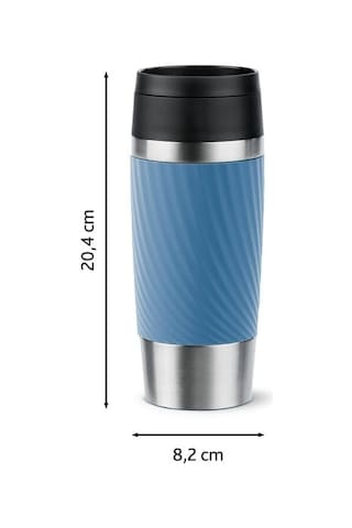 Travel Mug Easy Twist Termos Mavi- 0,36 Litre Genel