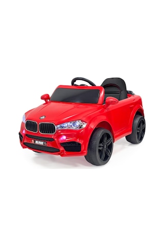 Blade Gt 12v Uzaktan Kumandalı Bluetooth Ve Usb Destekli Led Farlı Emniyet Kemerli Çocuk Akülü Araba Kırmızı