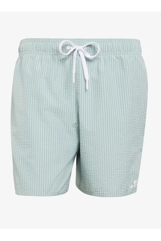 Adidas Jz0590 Seersucker Çizgili 5 İnç Erkek Şort Mayo Yeşil