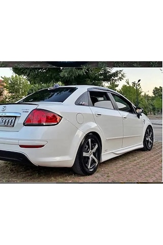 Fiat Linea Marşpiyel - 2008 - 2017 - Boyasız Fiberglass