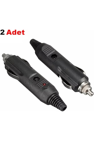 2 Adet Çakmak Fiş Ledli Sigortalı