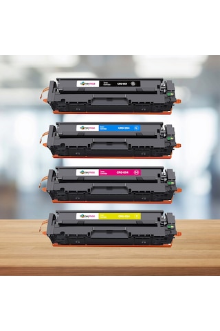 Canon Mf-645Cx Uyumlu Toner Set Cmyk / Canon Crg-54