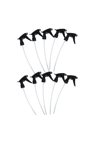 Fısfıs Sprey Başlığı - Siyah Fısfıs Triger Sprey Başlık 10 Adet