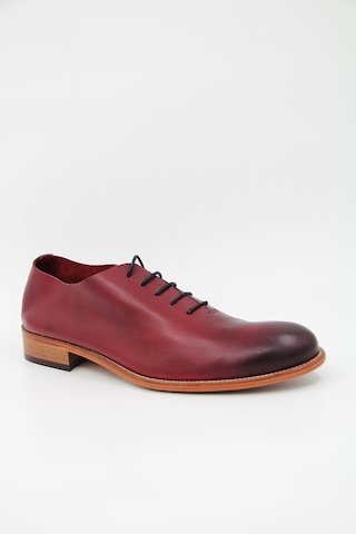 James Franco 840 Erkek Klasik Ayakkabı - Bordo-bordo