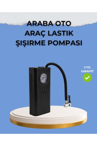 Tek Çok Fonksiyonlu Dijital Gösterge Elektrikli Lastik Pompası Najmaddin