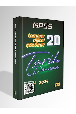 Makro Kitabevi 2024 Kpss Tarih 20 Deneme Dijital Çözümlü Makro Kitabevi