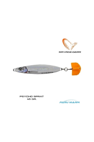 Savage Gear Psycho Sprat 45gr. Suni Yem White Silver