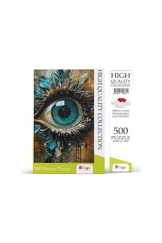 Btoys 500 Parça Puzzle Kristal Göz 9038