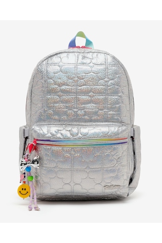 Skechers G Puffy Heart Magıc Backpack Büyük Kız Çocuk Gri Sırt Çantası Sktt30396-grypp