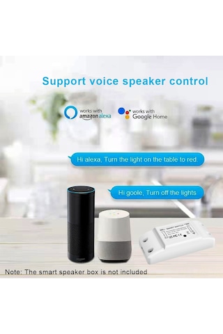 Reedark Akıllı Ev Anahtarı - Wifi & Bluetooth Kontrol, 2200w 10a, Tuya Uygulaması İle Sesli Ve Uzaktan Kumanda, Zamanlayıcılı 3 Adet