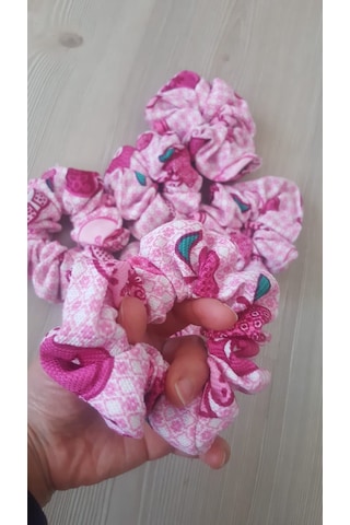 Pembe Beyaz Simit Toka Pembe