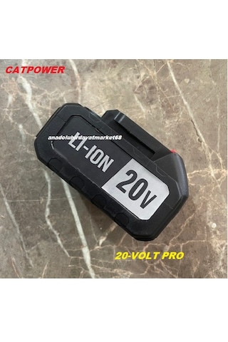 Catpower 20v Yedek Akü Hilti Matkap Aküsü Taşlama Yıkama Testere Akü 2ah 10pilli