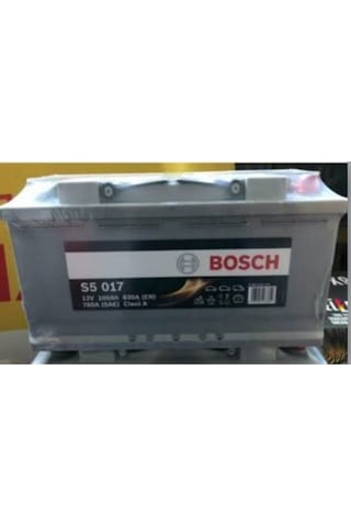 12V 100 Amper 830A Bosch Akü Ü.T 2023