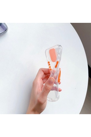 More Tr Ally İphone 12 Mini 5 4inç Kılıf Sürgülü Kamera Lens Korumalı Yüzük Standlı Silikon Kılıf Siyah