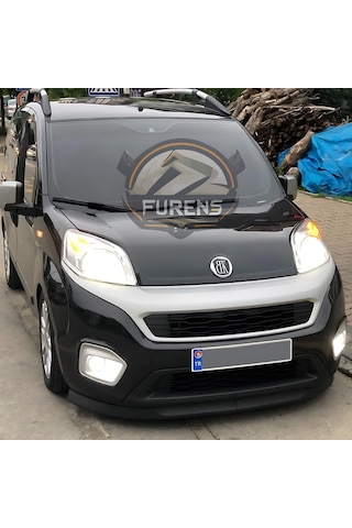 Fiat Fiorino 2008-2023 Uyumlu H Lip Esnek Ön Lip 2 Parça Karlık Ön Ek Tampon Altı Dill