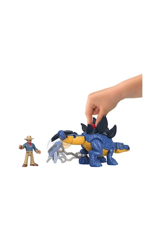 Imaginext Jurassic World Stegosaurus-Dr. Grant GVV65-GVV64