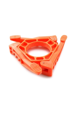 Neevoyu Kamp Ocakları İçin Katlanabilir Plastik Gaz Tankı Stantı - Sabit Tutma, Hafif Ve Taşınabilir Dış Mekan Erişimi Turuncu