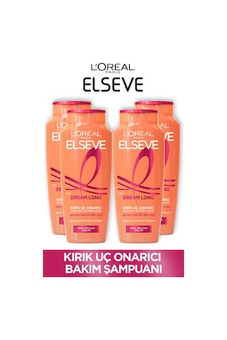 ELSEVE 4'lü Dream Long Onarıcı Bakım Şampuanı 300 ml Seti