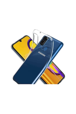 Galaxy M31 Kılıf Zore Şeffaf Ince Ve Esnek Süper Silikon Kılıf Renksiz