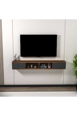 Arnetti Duvara Monte Mayer Televizyon Sehpası, Lidya Antrasit