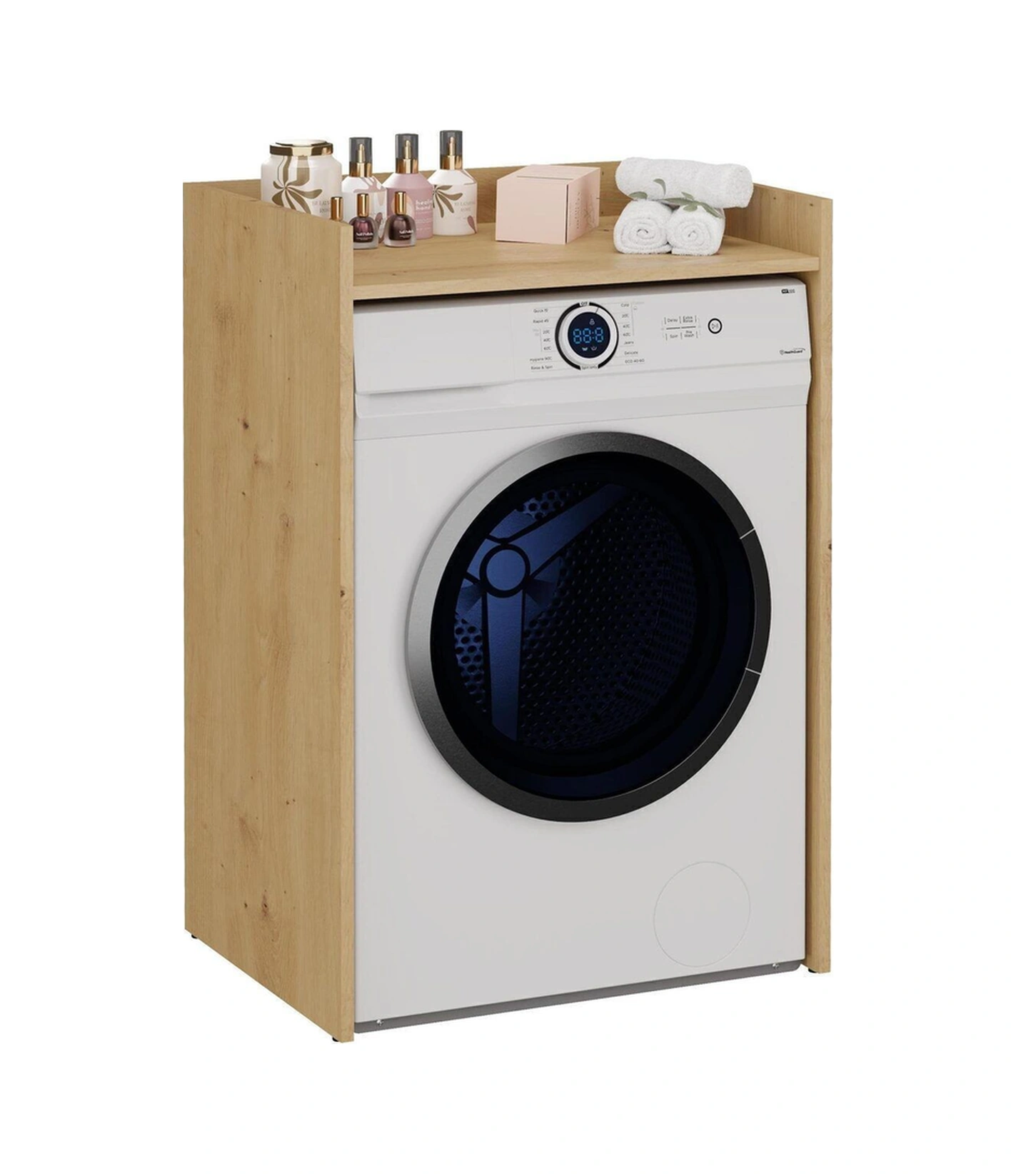 Ulya Banyo Dolabı-çok Amaçlı-çamaşır Makinesi Dolabı-alt Dolap Atlantik Çam