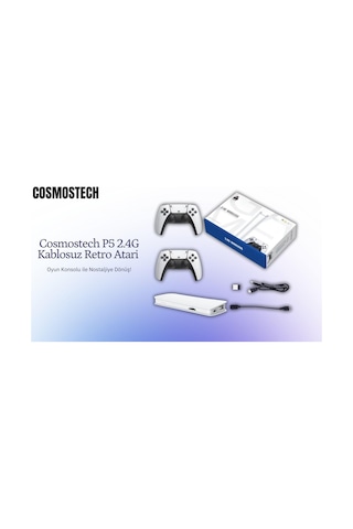 Cosmostech P5 2.4g Wireless Kablosuz Controller Retro i Video Game Oyun Konsolu