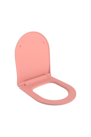 Bocchi Pure Slim Soft Klozet Kapağı Mat Somon A0336-032 Beyaz