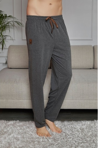 Kly Ince Tek Alt Çok Rahat Pamuk Pijama Antrasit Kly Ince Tek Alt Çok Rahat Pamuk Pijama Antrasit