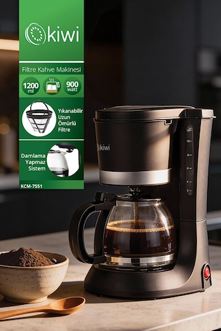 Kiwi KCM7551 Filtre Kahve Makinesi