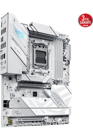Asus Rog Strıx B850-a Gamıng Wıfı7 Neo Ddr5 Hdmı Dp Pcıe 5.0 Am5 Matx Beyaz